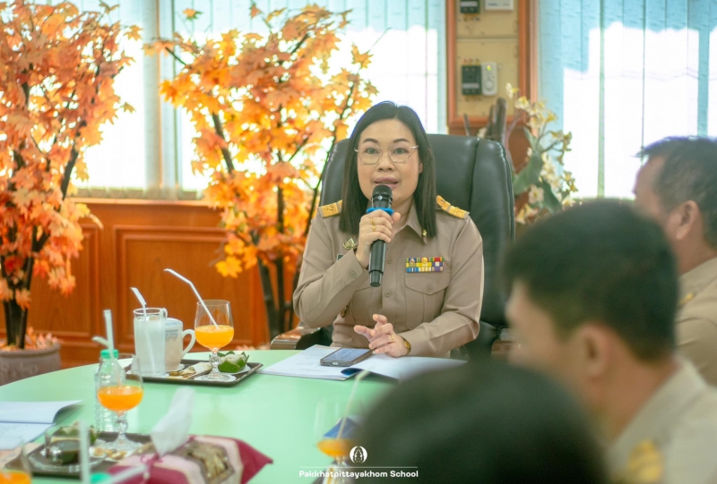 6 พ.ย. 66 ดร.กษมา ป้องกัน ผอ.สพม.บึงกาฬ พร้อมด้วยคณะกรรมการนิเทศตรวจเยี่ยมการเตรียมความพร้อมเปิดภาคเรียนที่ 2/2566